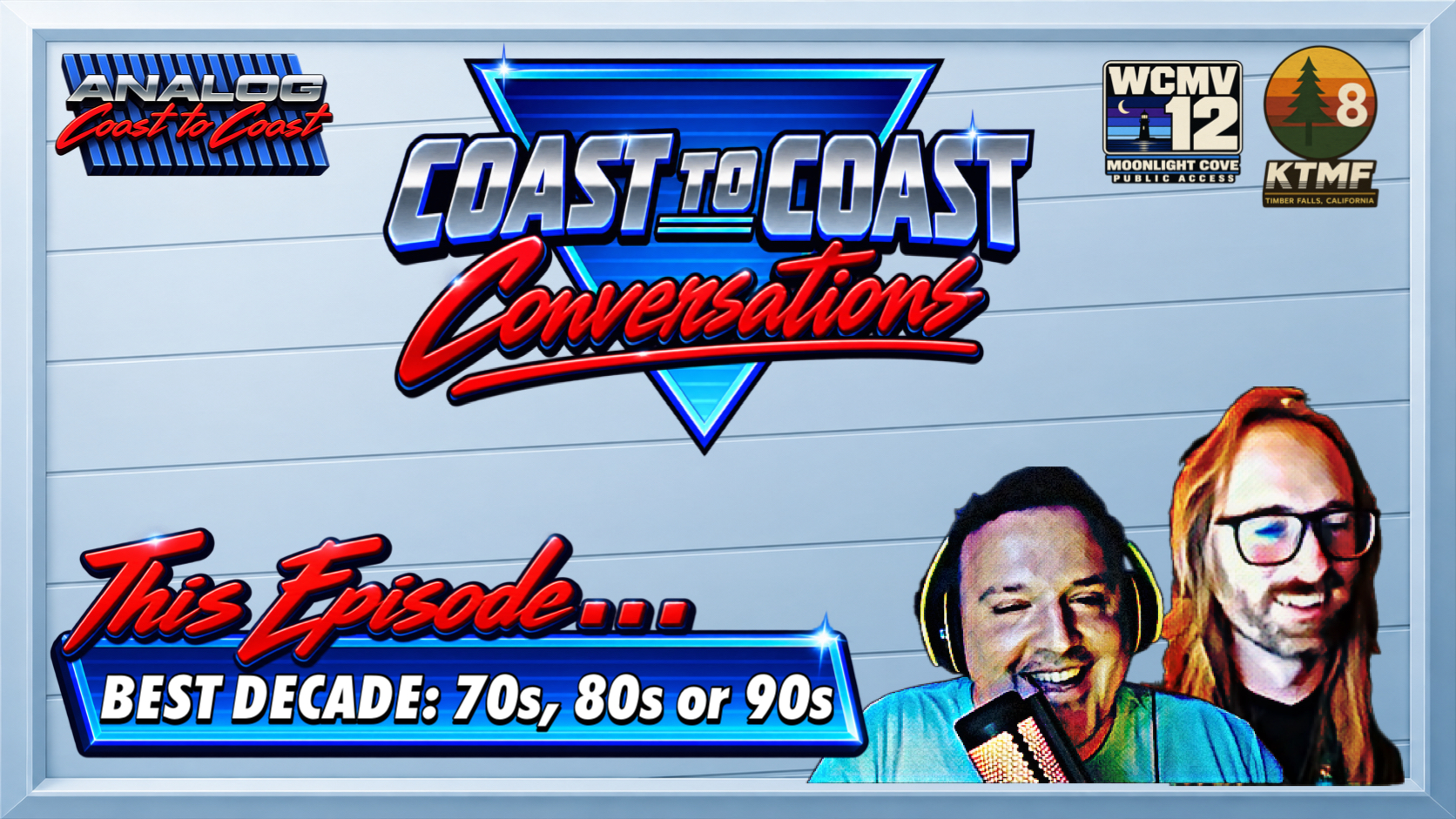 Analog Coast to Coast Episode 1 - Best Decade: 70s, 80s or 90s?